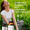 Herbalogic Quiet Mind cápsulas vista lateral del envase