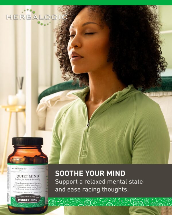 Herbalogic Quiet Mind cápsulas lista de ingredientes hierbas