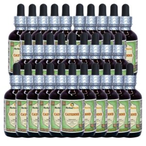 Extracto líquido orgánico de cayena botellas 30x60 ml HerbalTerra