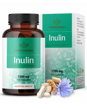 HERBAMAMA cápsulas polvo de inulina frontal