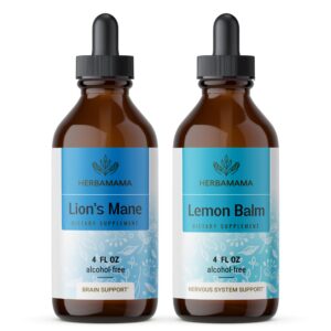 Version 1.0.0 Kit de gotas herbales HERBAMAMA con melena de león y toronjil