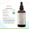 Vista superior botella extracto HerbEra Reishi 4 onzas