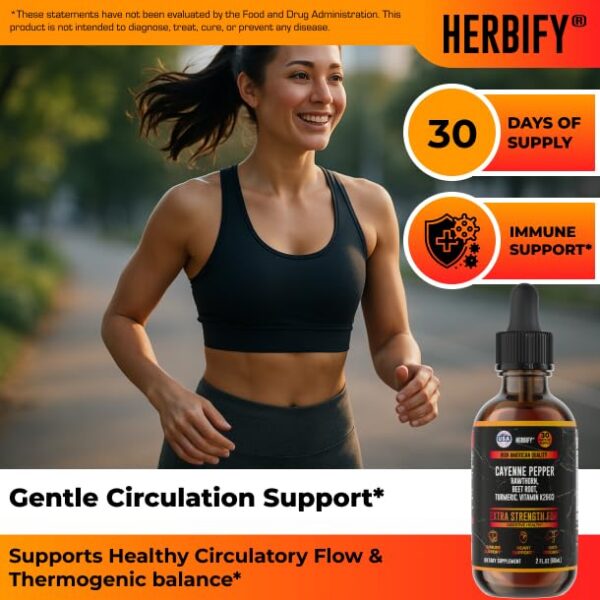 Gotas cayena con gotero y etiqueta