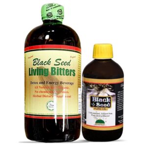 HERBOGANIC Black Seed Living Bitters Aceite de Semilla Negra