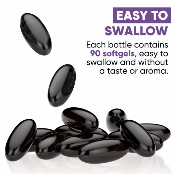 Frasco con etiqueta y descripción