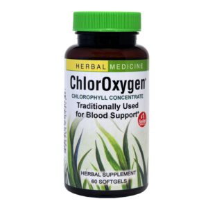Frasco de Herbs Etc. ChlorOxygen con concentrado de clorofila