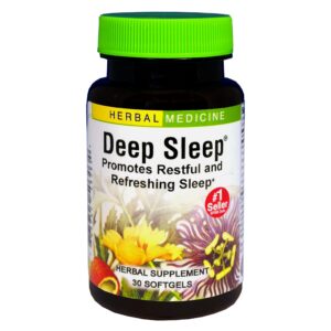 Herbs Etc Deep Sleep softgels suplemento herbal para dormir