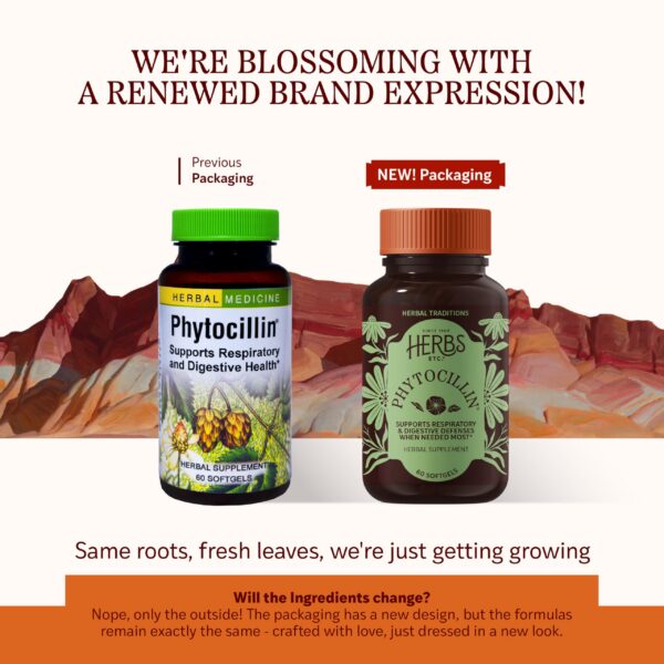 Etiqueta de Phytocillin en frasco