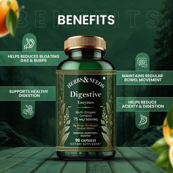 Version 1.0.0 Cápsulas veganas de enzimas digestivas