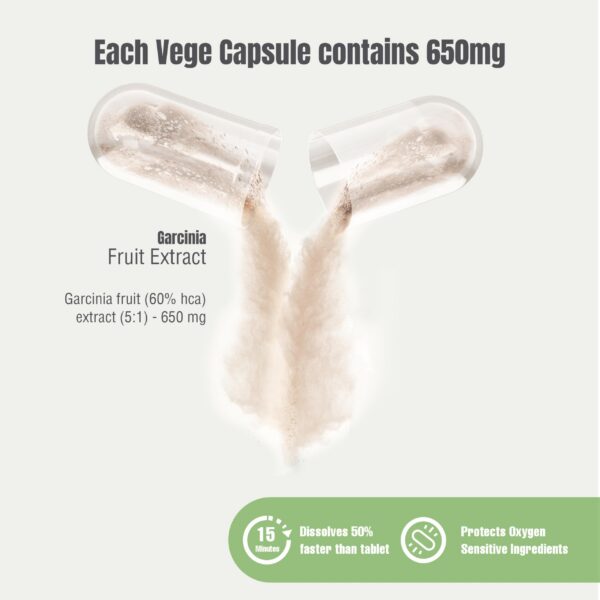 Version 1.0.0 Herbsforever Garcinia Cambogia cápsulas naturales ayurvédicas