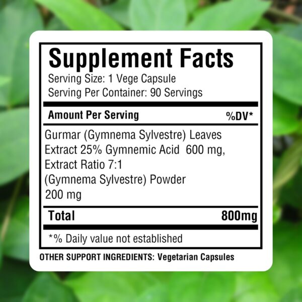 Version 1.0.0 Herbsforever producto cápsulas gurmar extracto natural 90 unidades