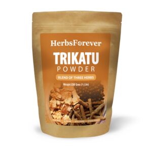 HerbsForever Trikatu Churna mezcla herbal ayurvédica polvo
