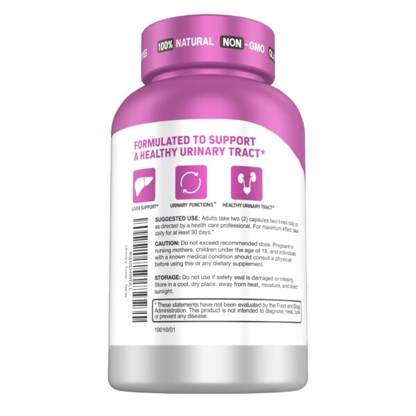 Version 1.0.0 Herbtonics cuidado del tracto urinario con extracto arándano