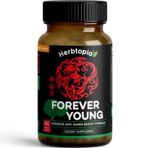 Suplemento Herbtopia Forever Young caja vista frontal
