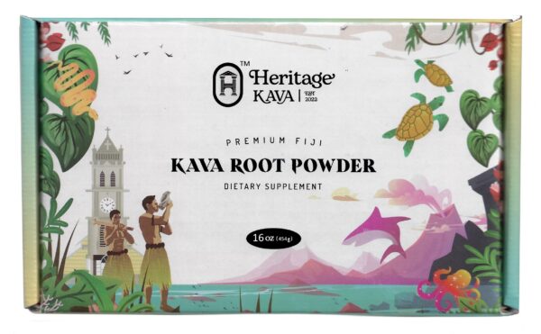 Version 1.0.0 Heritage Kava raíz noble de Fiyi paquete 8 oz