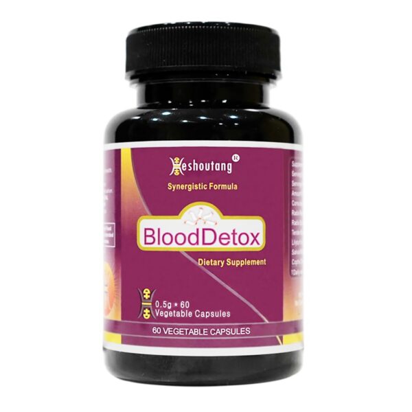 Heshoutang BloodDetox cápsulas limpieza de sangre natural
