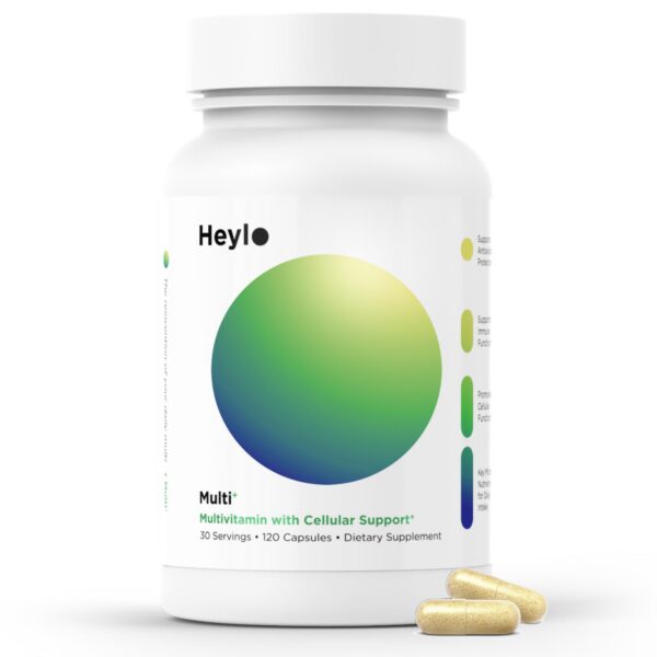 Heylo Multi+ multivitamínico avanzado frasco 120 cápsulas