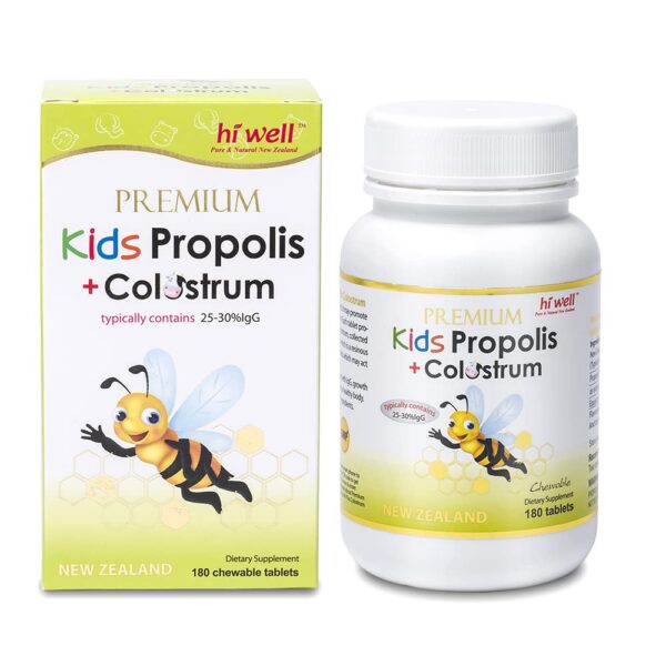 Hi Well Kids Propolis Calostro vista frontal