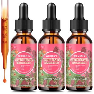 Suplemento de cortisol Hudetex para mujeres en botella de gotas líquidas