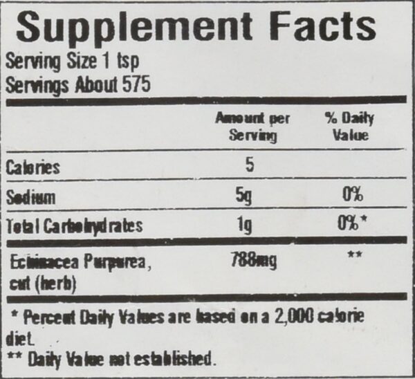 Hierba de equinácea Frontier para té con sabor mentolado