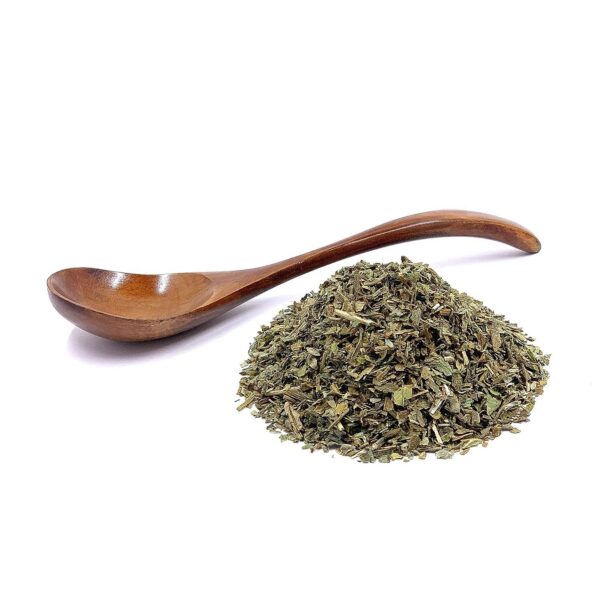 Detalle de hierba de lobelia cortada natural para bienestar