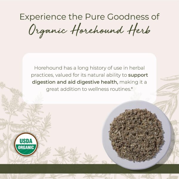 Paquete de hierba de marrubio orgánica 4 onzas Starwest Botanicals