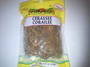 Hierbas jamaicana naturales Cerassee Ocho Rios paquete