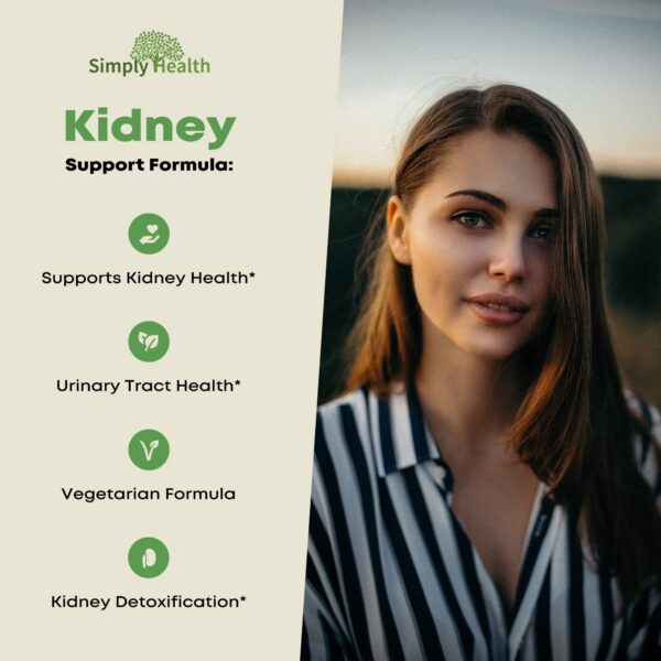 Hierbas naturales en suplemento para apoyo renal y desintoxicación