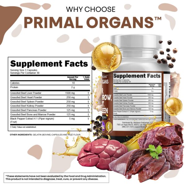 Envase y cápsulas en primer plano