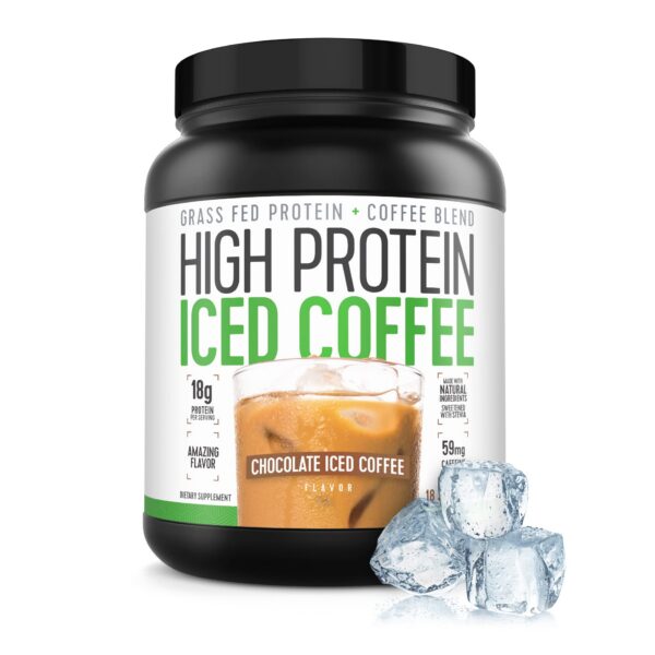 Café proteico High Protein Iced Coffee botella chocolate