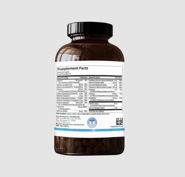 Version 1.0.0 Frasco de HighBe Women Multivitamin