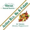 Hillestad Active B12 B6 Folate frasco con etiqueta