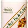 Hillestad Active B12 B6 Folate etiqueta lateral