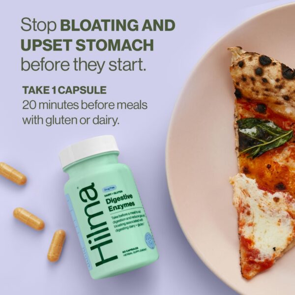 Hilma Digestive Enzymes etiqueta