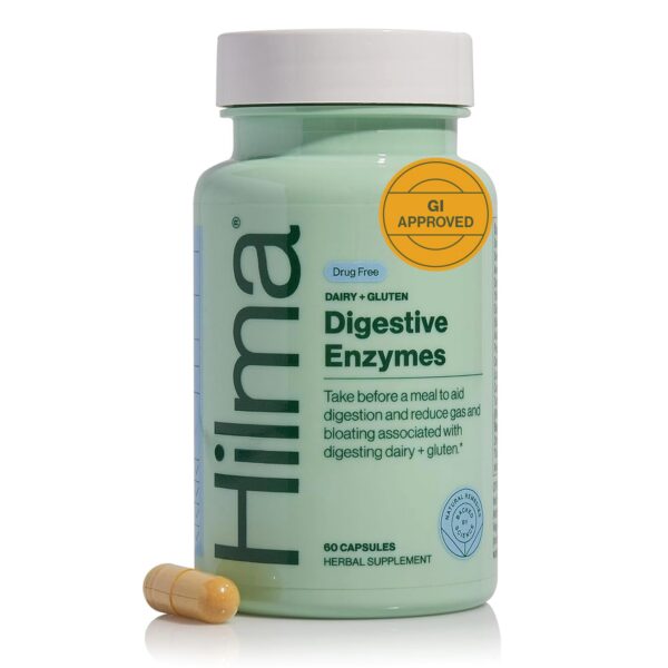Hilma Digestive Enzymes frasco frontal
