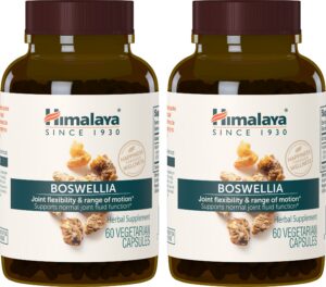 Frasco Himalaya Boswellia 60 cápsulas