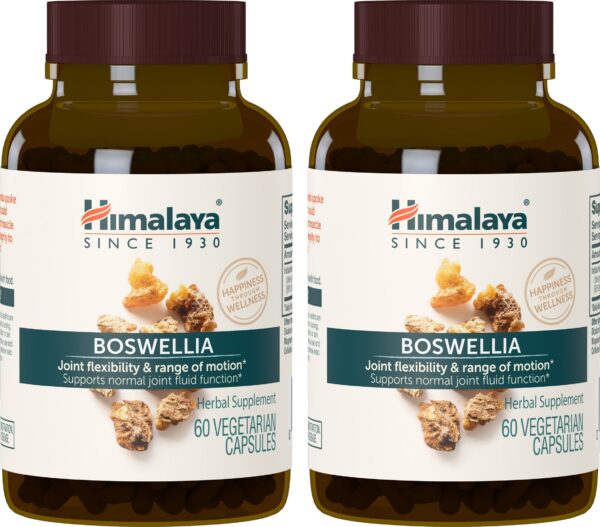 Frasco Himalaya Boswellia 60 cápsulas