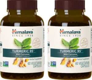 Version 1.0.0 Himalaya cúrcuma 95 suplemento 60 cápsulas frasco