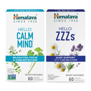 Himalaya Hello Calm Mind cápsulas para concentración y relajación
