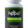 Version 1.0.0 Hippo7 multivitamínico vegano completo botella de 60 cápsulas