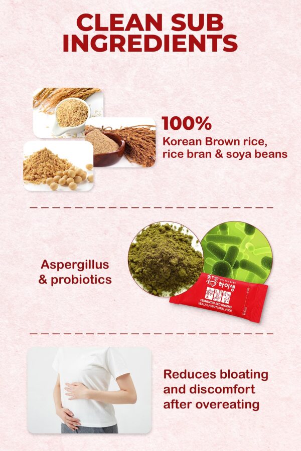 HISAENG Envase de Enzimas Digestivas - Frontal