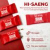 HISAENG Enzimas Digestivas con Ginseng Rojo - Vista lateral