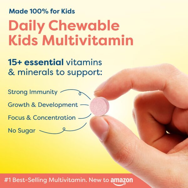 Frente del frasco HIYA Kids Multivitamin
