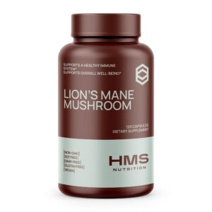 Version 1.0.0 HMS Nutrition cápsulas veganas Melena de León 1000mg 120 unidades
