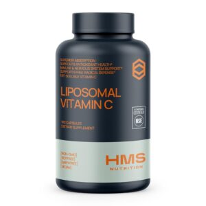 Version 1.0.0 Botella HMS Nutrition vitamina c liposomal 1600mg 180 cápsulas