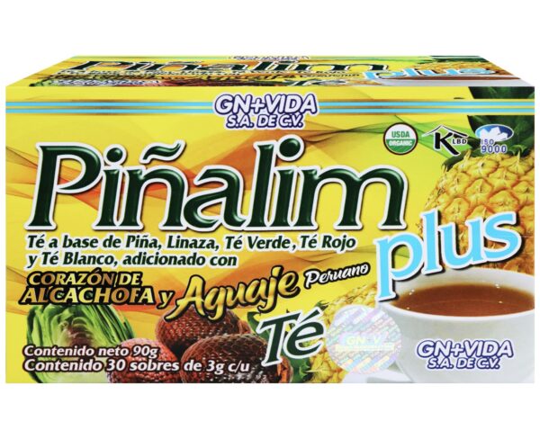 Hoja de té y bolsitas Pinalim Plus