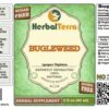 Etiqueta extracto líquido bugleweed orgánico sin alcohol