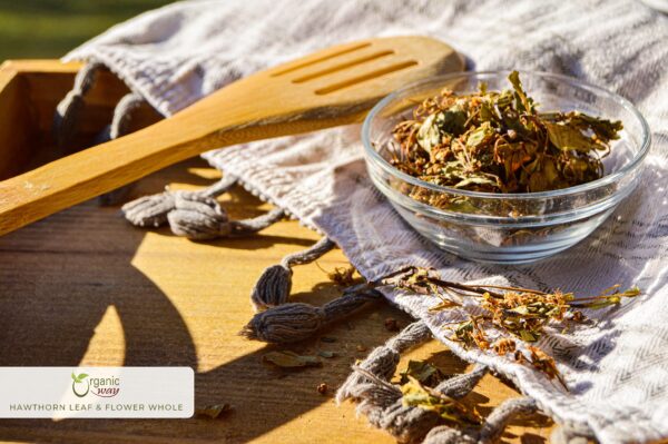 Version 1.0.0 Vista lateral paquete té espino albar Organic Way