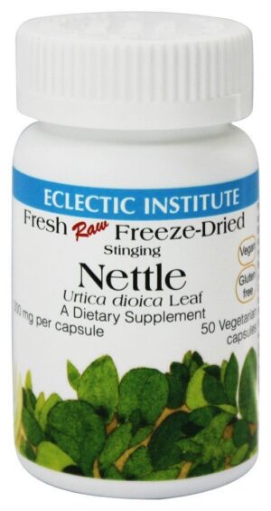 Paquete de hoja de ortiga seca por congelación Instituto Ecléctico 50 unidades