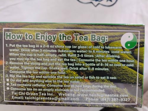 Hojas frescas de té verde Spring Sprouts Tai Chi